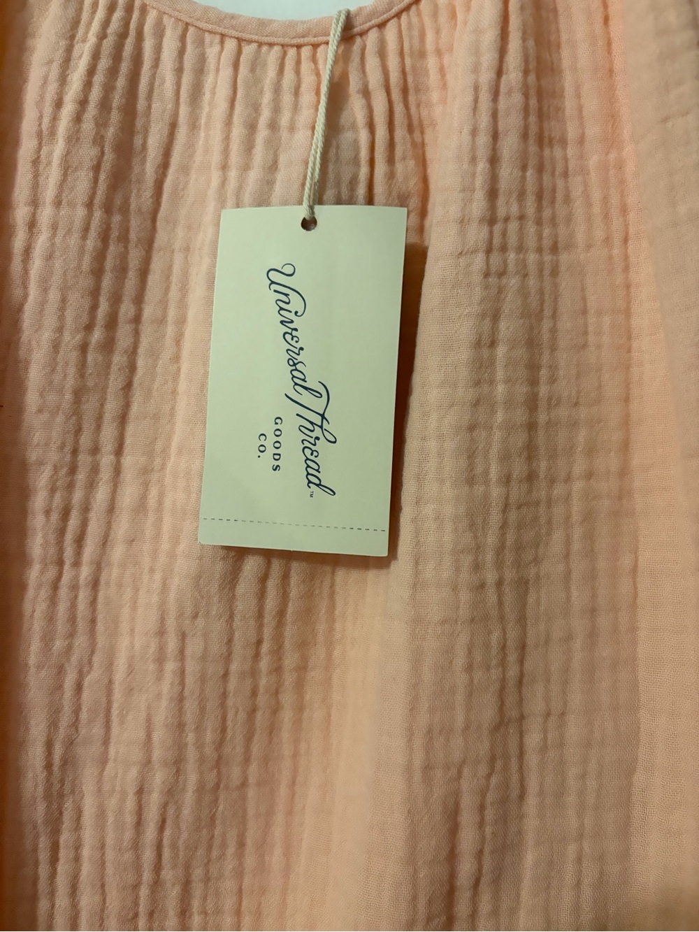 Universal Thread Peach Spaghetti-Strap Midi Dress - Picture 2 of 3